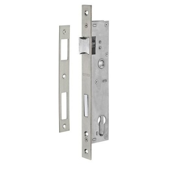 Broasca usa intrare, ingropata, 24 x 92 mm, pt. cilindru profil european, zincat - potrivita pt. usa termopan Broasca usa intrare, ingropata, 24 x 92 mm, pt. cilindru profil european, zincat - potrivita pt. usa termopan