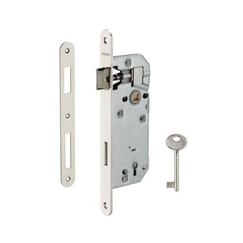 Broasca usa interior, ingropata, 45 x 90 mm, 2 chei caneluri, zincat - potrivita pt. usa baie/WC sau usa dormitor Broasca usa interior, ingropata, 45 x 90 mm, 2 chei caneluri, zincat - potrivita pt. usa baie/WC sau usa dormitor