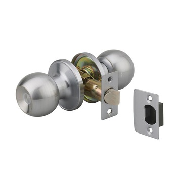 Broasca tubulara usa interior, manere sferice, ax reglabil 60-70 mm, crom mat Broasca tubulara usa interior, manere sferice, ax reglabil 60-70 mm, crom mat