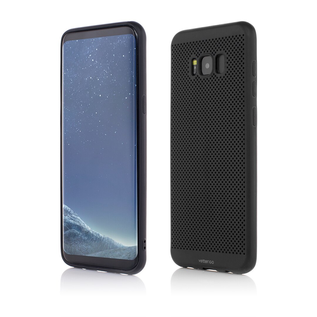 Husa de protectie Vetter pentru Samsung Galaxy S8 Plus G955, Vetter GO, Vent Soft, Black