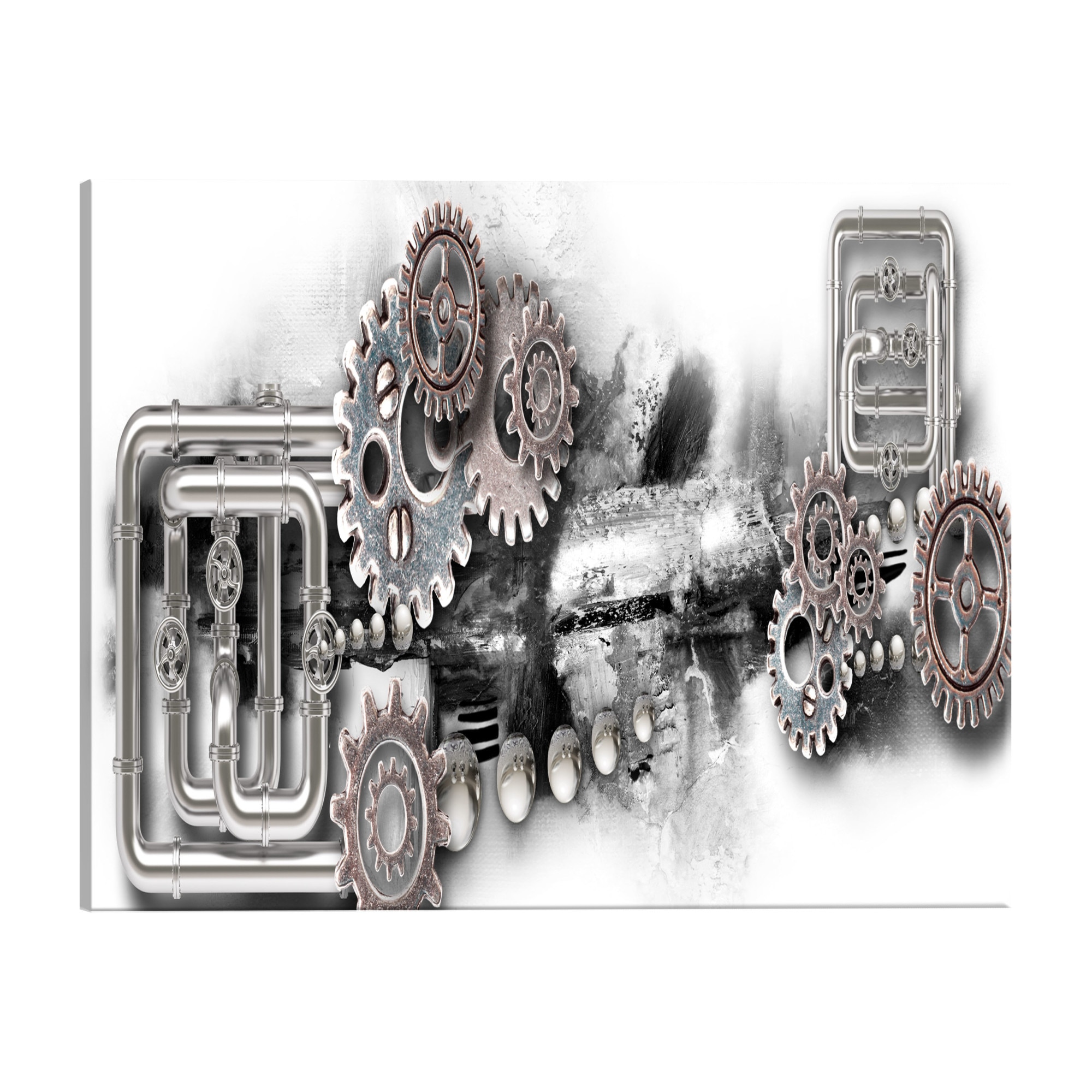 Tablou canvas - Masina ciudata - 150 x 50 cm