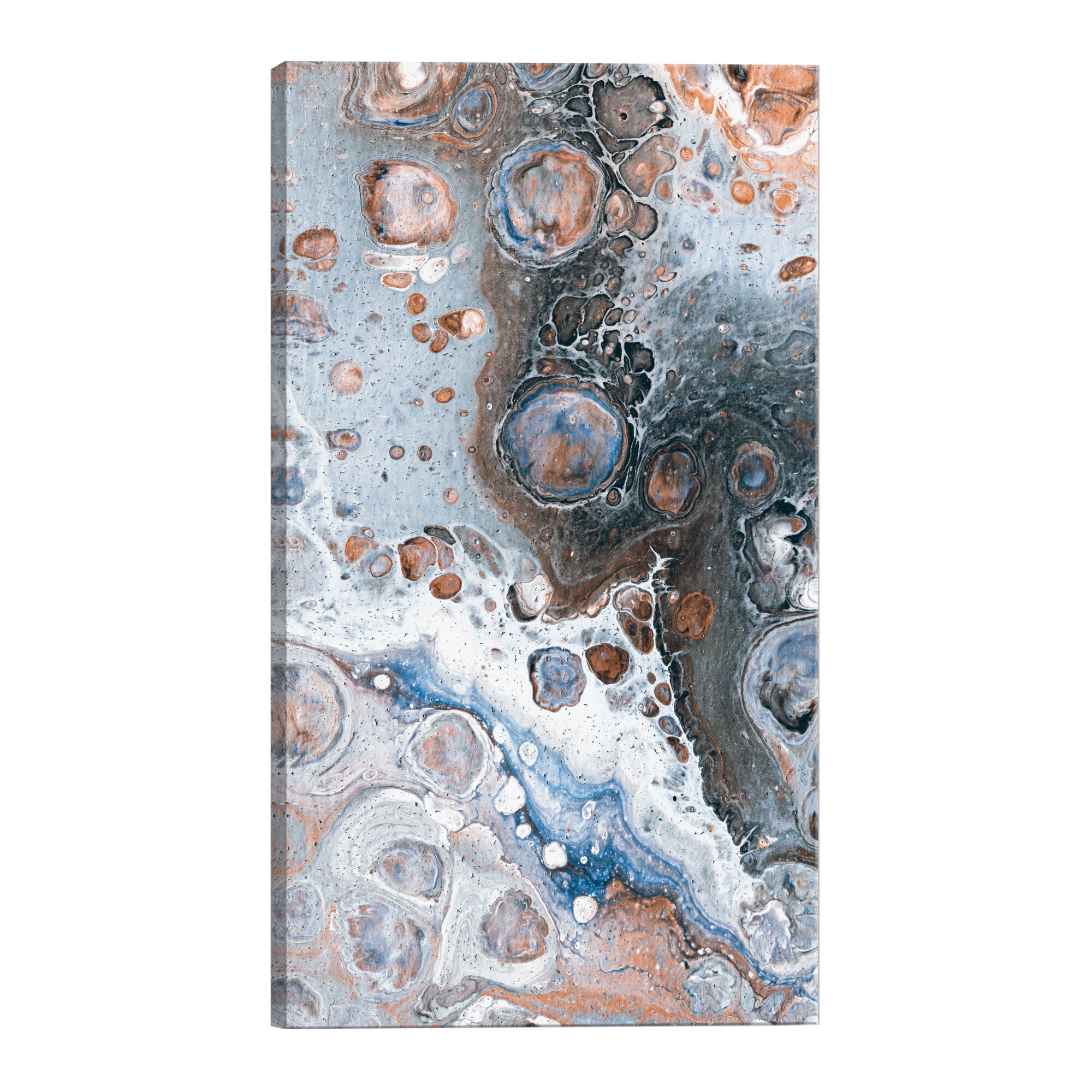 Tablou canvas - Marmura albastru Sienna - 80 x 120 cm