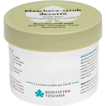 Masca tratament detox pentru par cu argila verde Biofficina,200ml Masca tratament detox pentru par cu argila verde Biofficina,200ml