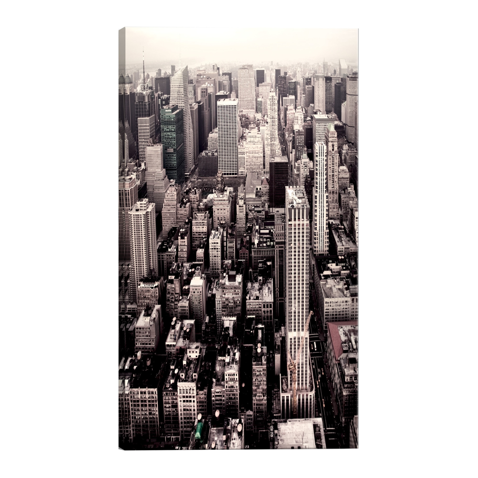 Tablou canvas - Manhattan in Sepia - 40 x 60 cm