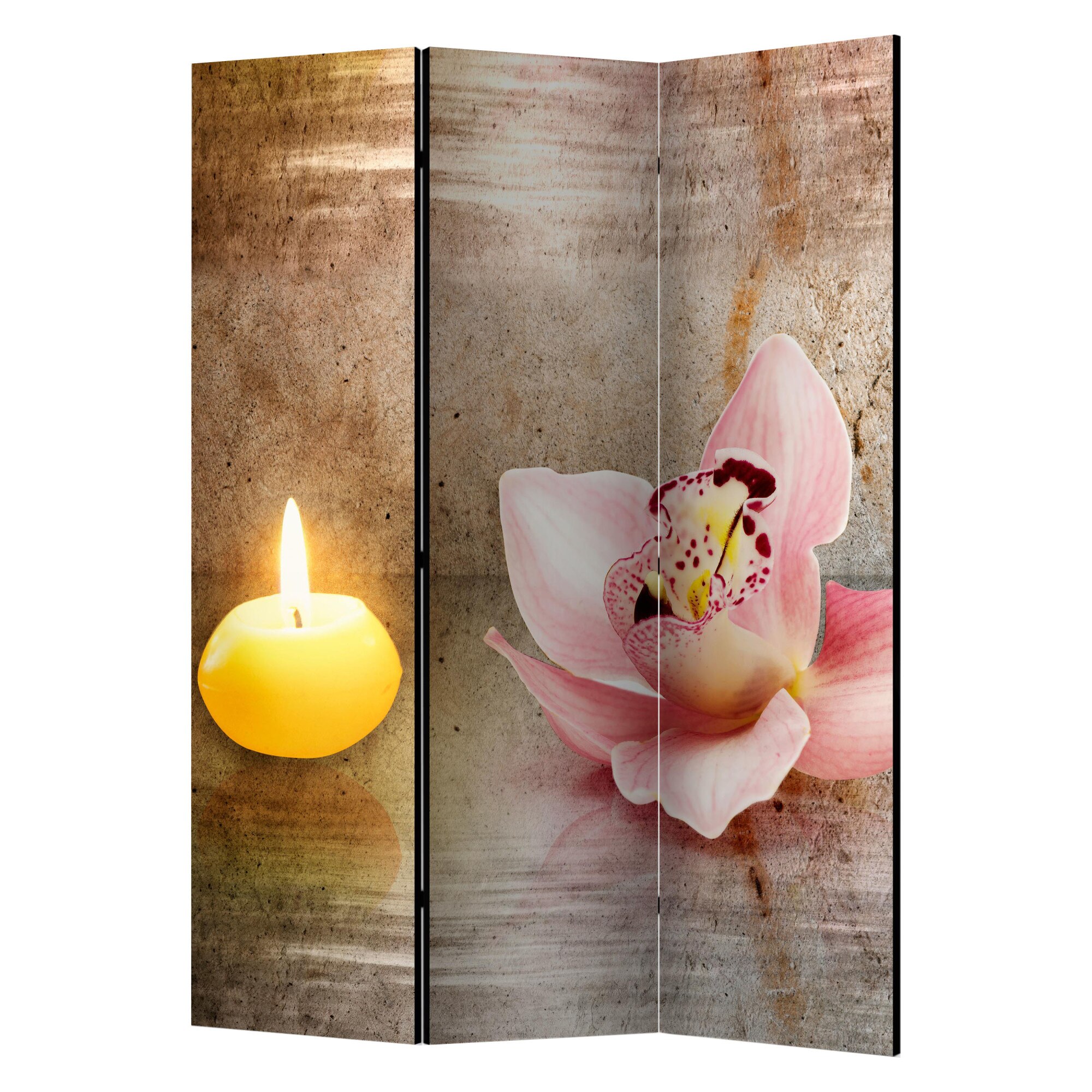 Paravan din 3 parti - Seara romantica 1 - 135 x 172 cm