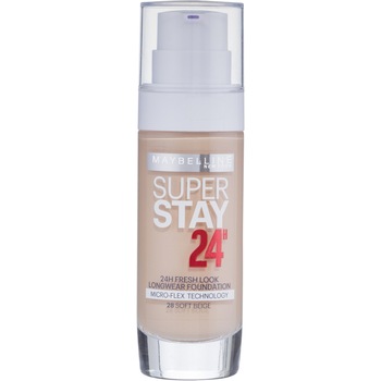 Fond de ten Maybelline New York Superstay 24H Fresh Look, 28 Soft Beige, 30 ml Fond de ten Maybelline New York Superstay 24H Fresh Look, 28 Soft Beige, 30 ml