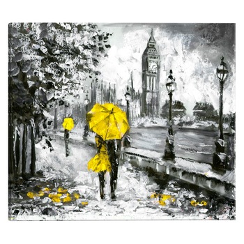 Tablou canvas - Plimbare in Londra - 90x60 cm