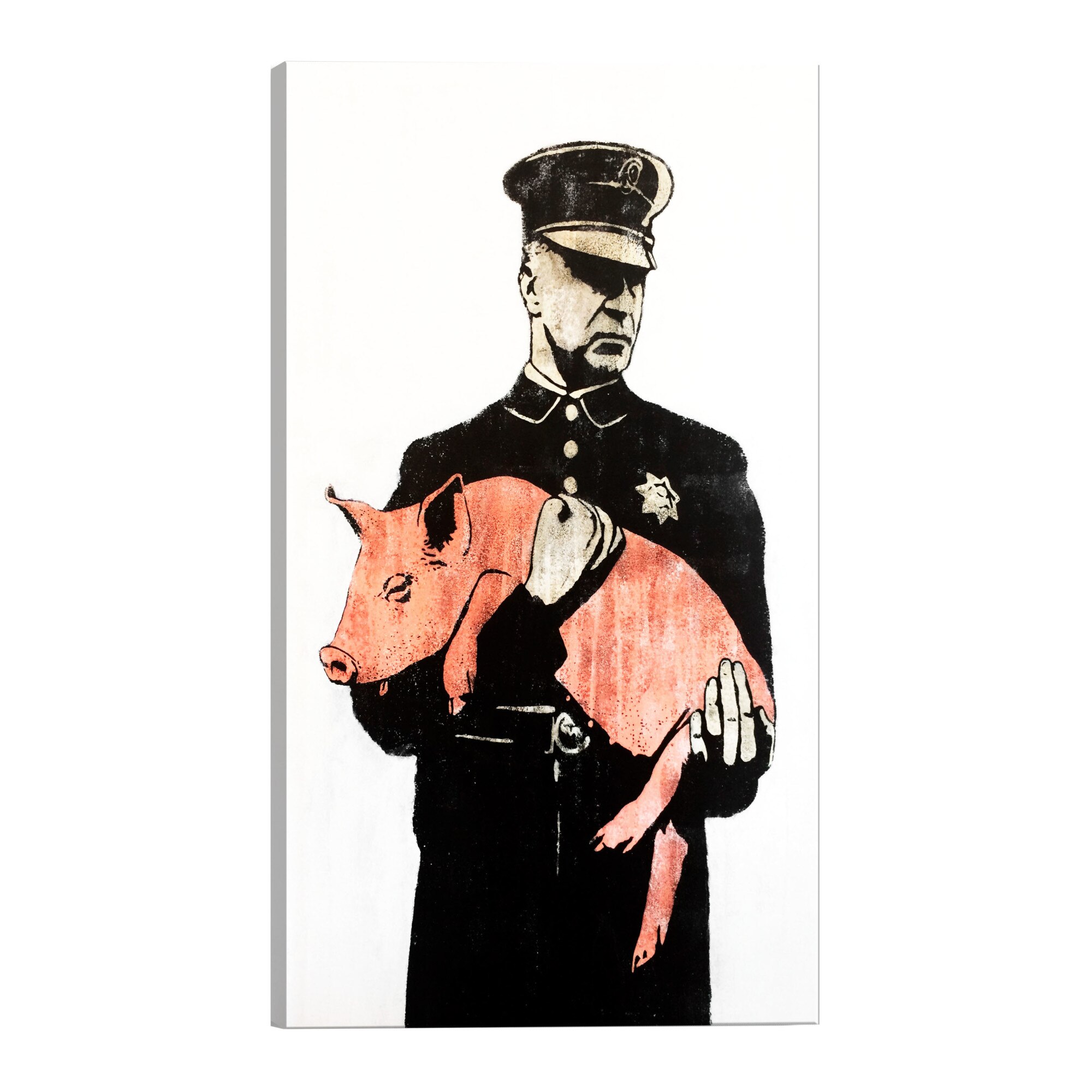 Tablou canvas - Porcul Politiei - 80 x 120 cm