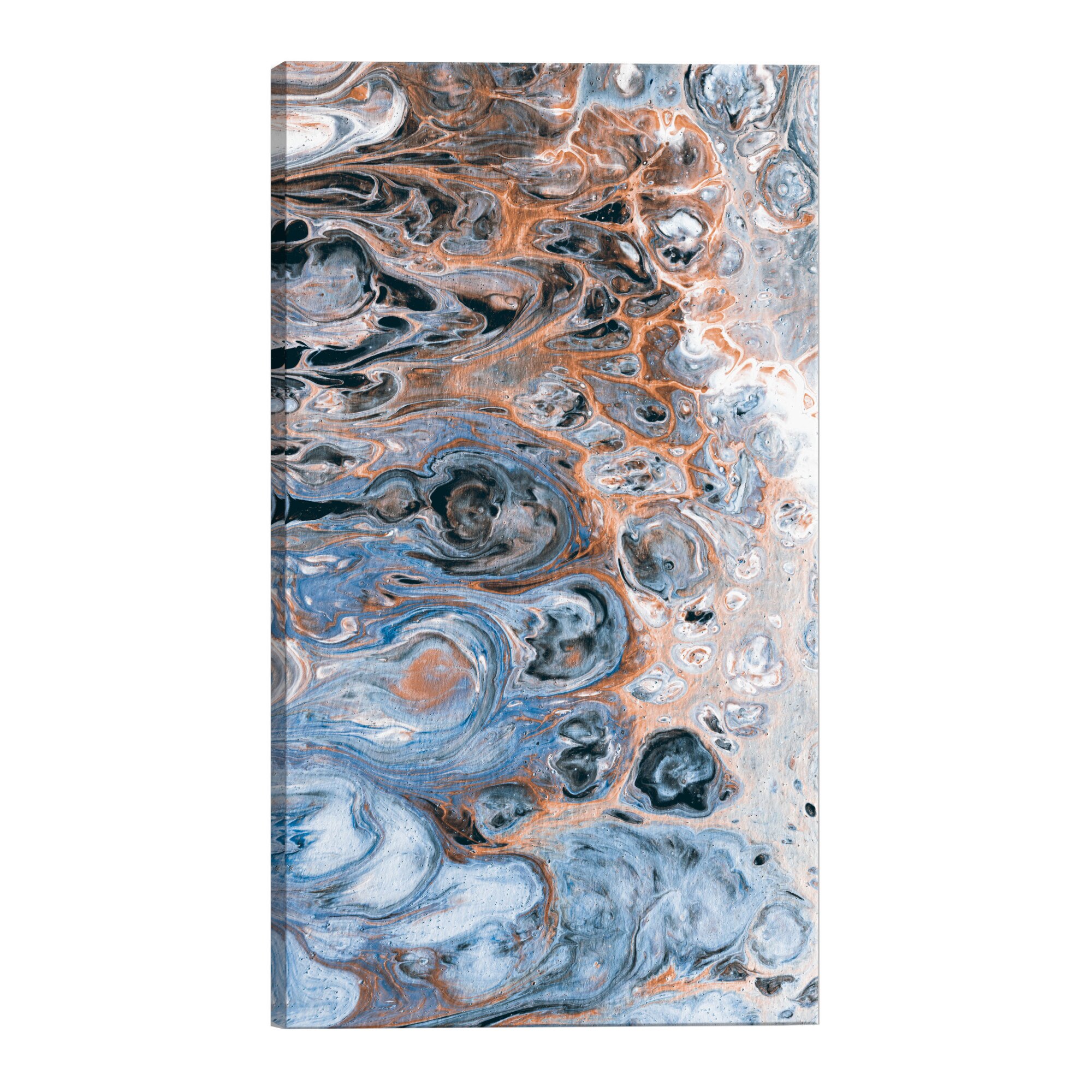Tablou canvas - Sienna Blue Marble - 40 x 60 cm