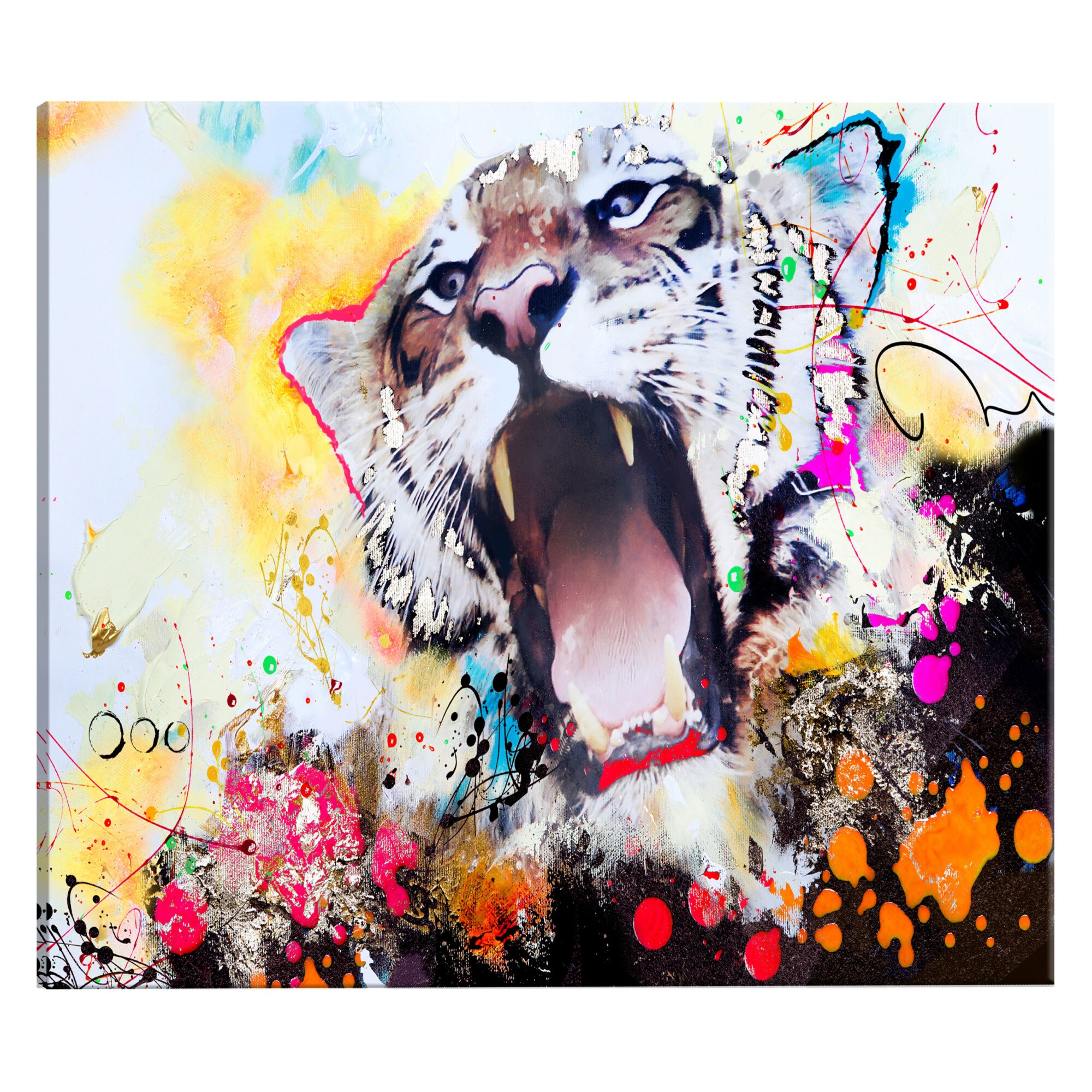 Tablou canvas - Urletul Tigrului - 90 x 60 cm