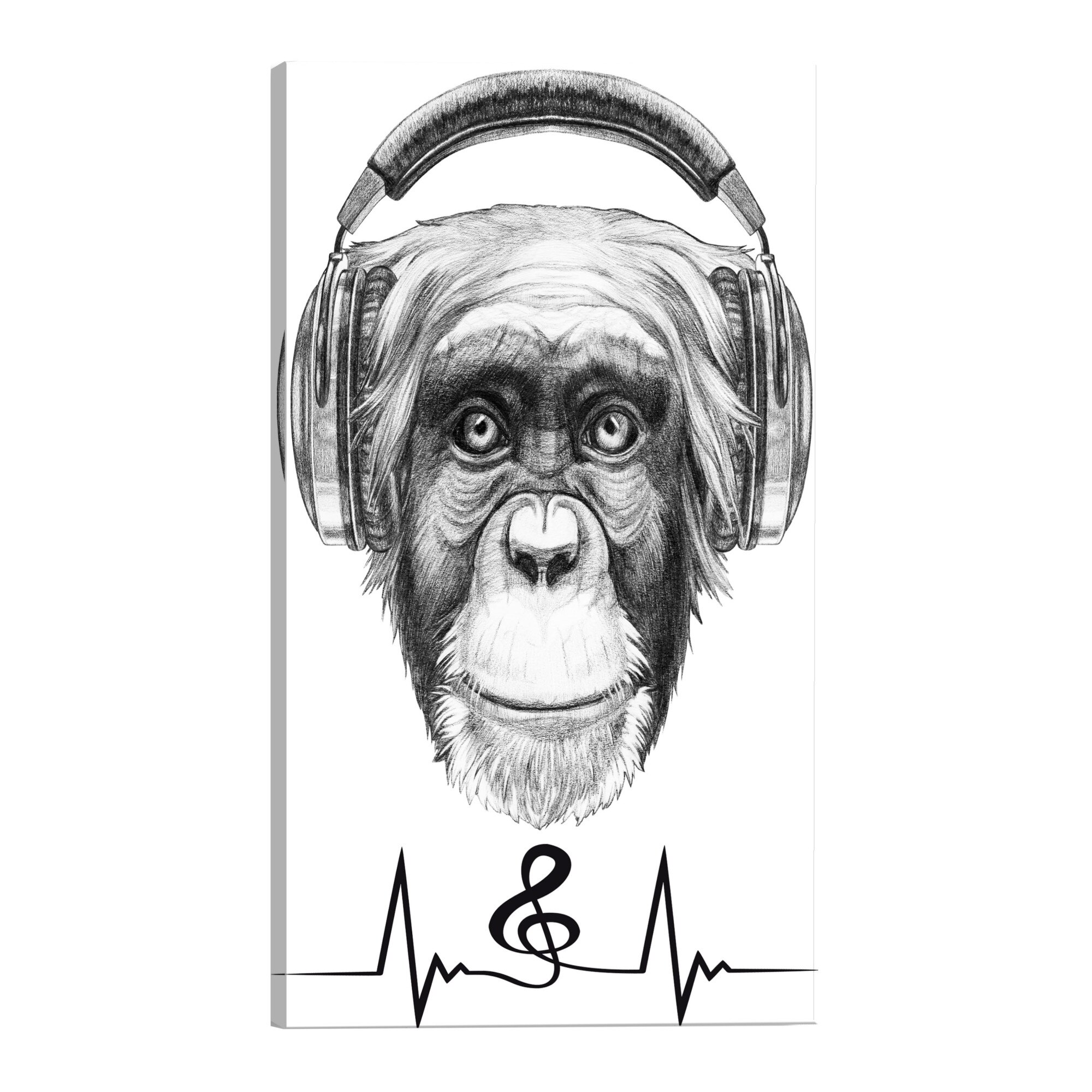 Tablou canvas - Puls muzical - 80 x 120 cm
