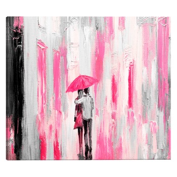 Tablou canvas - Umbrella in dragoste - 90x60 cm