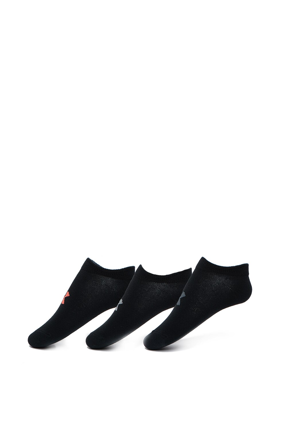 Under Armour, Set de sosete scurte, pentru antrenament Essential, 3 perechi