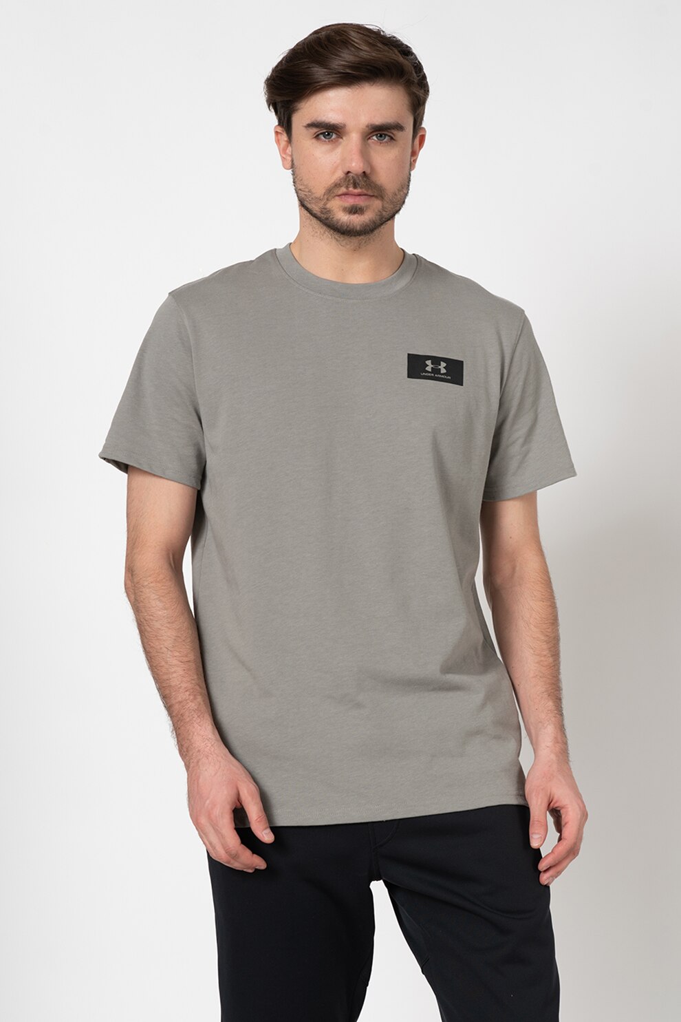 Under Armour, Tricou lejer pentru antrenament Originators, Verde sparanghel