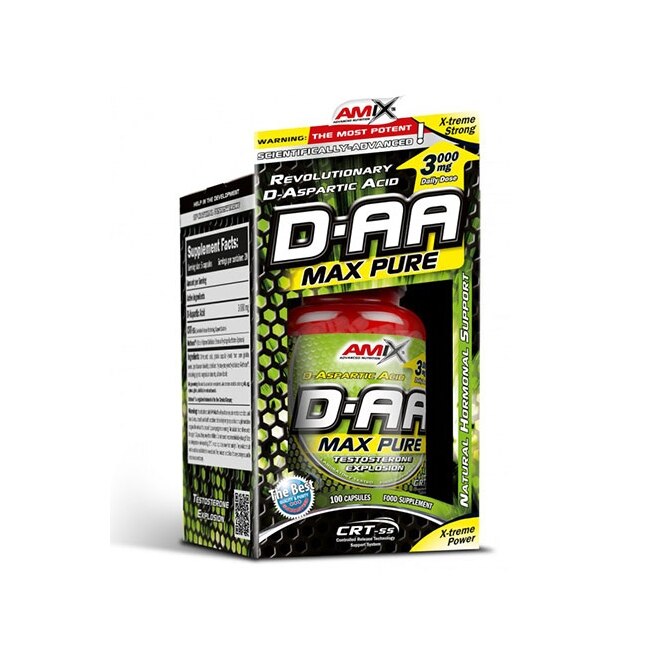 Supliment alimentar Amix D-Aa acid aspartic 100 capsule