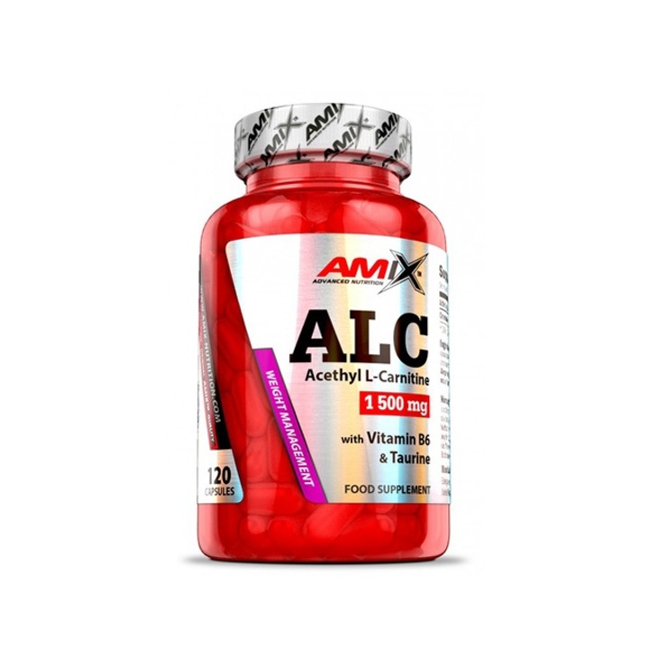 Aminosav, Amix Alc + taurin és B6-vitamin, 120 kapszula