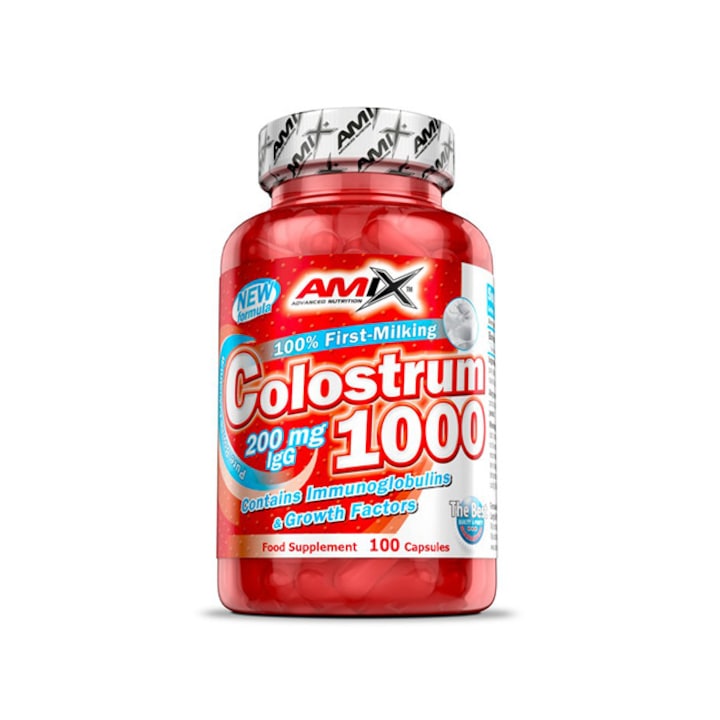 Supliment nutritiv Colostrum Amix, 200 mg, 100 de tablete