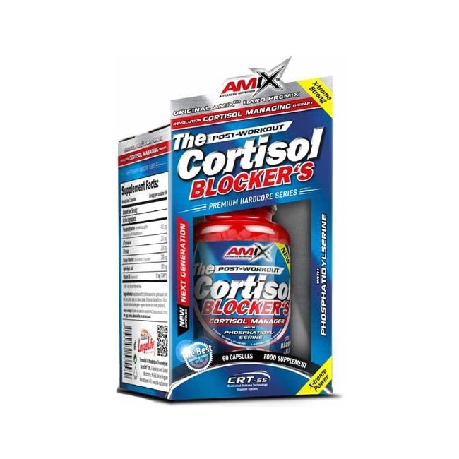 Supliment nutritiv, Cortisol Blocker's, AMIX, 60 capsule