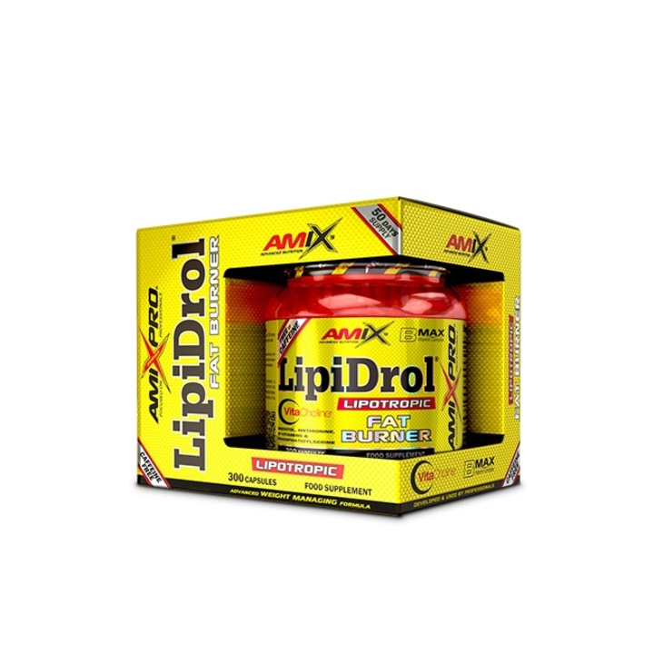 Supliment nutritiv Amix Lipidrol pentru slabire 300 Capsule