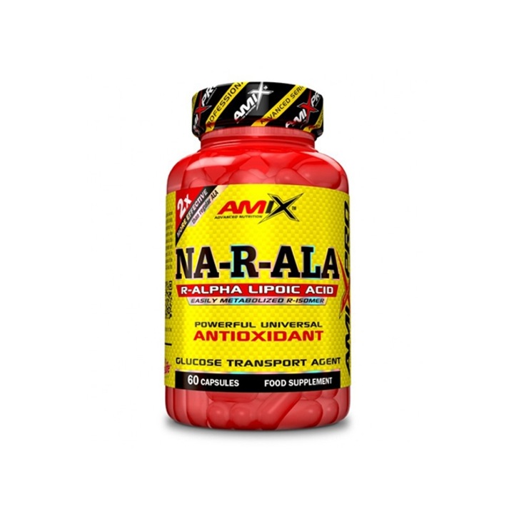 Supliment nutritiv AMIX, NA-R-ALA, 60 capsule