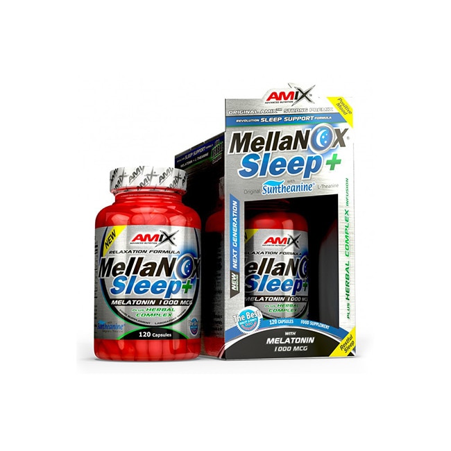 Supliment nutritiv Amix, MellaNox Sleep+, 120 capsule
