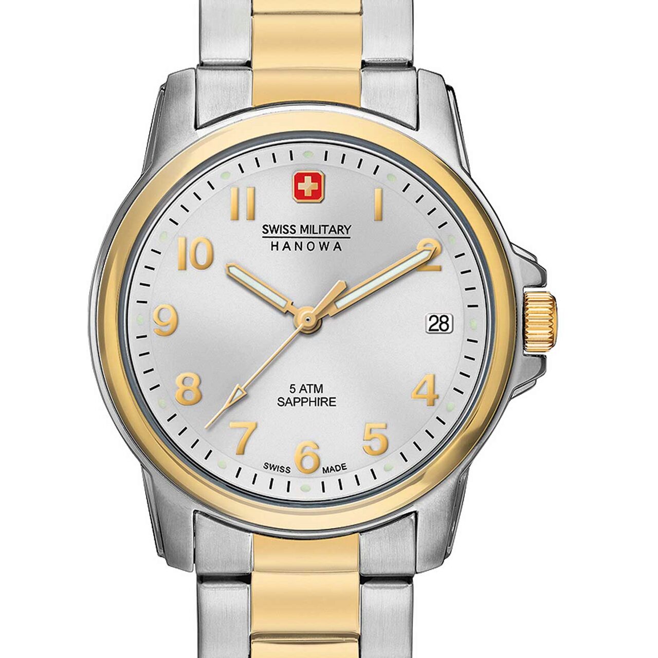 Ceas de dama Swiss Military Hanowa 06-7141.2.55.001 Swiss Soldier, Prime 32mm, 5ATM, Argintiu