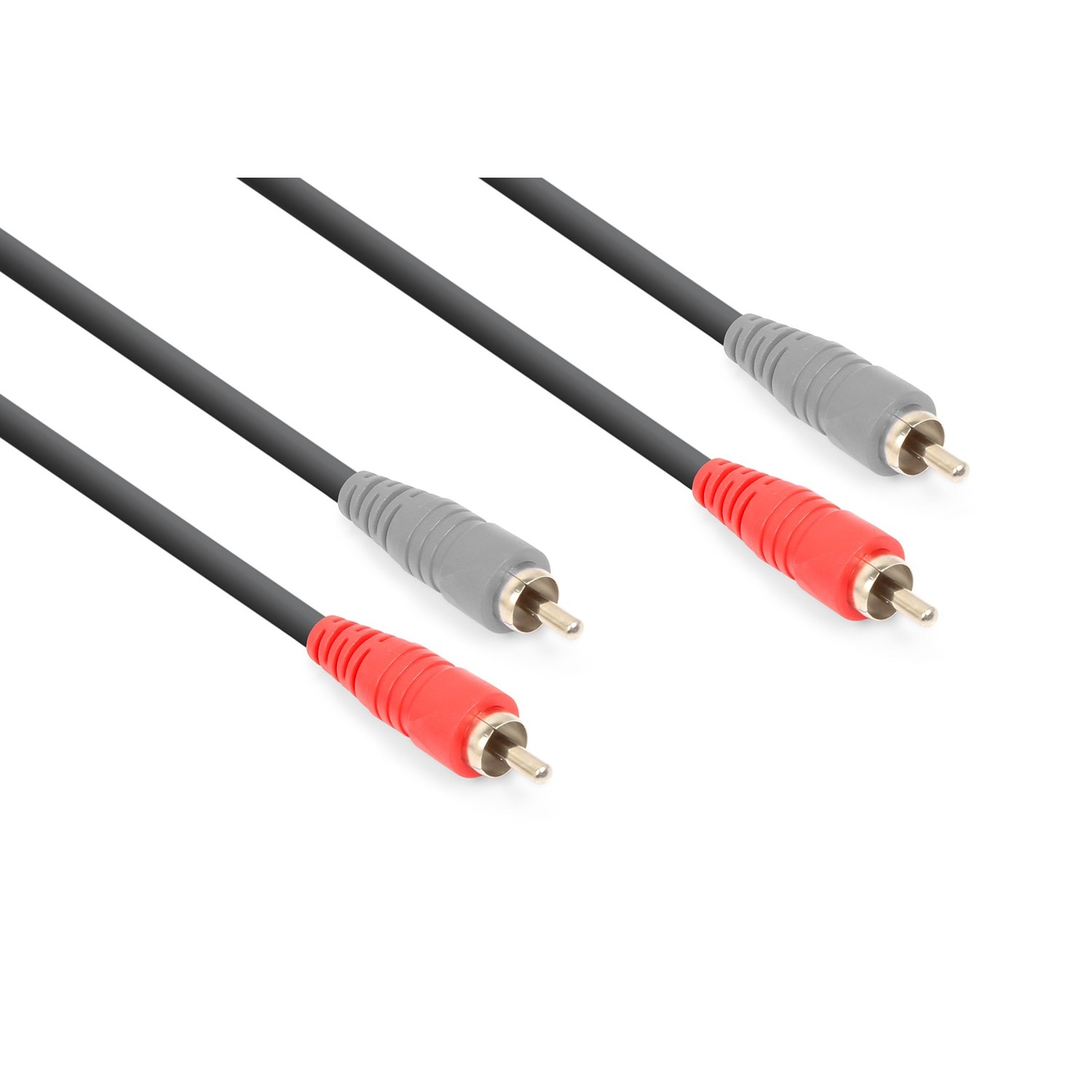Cablu, 2x RCA Tata - 2x RCA Tata, 6m, Vonyx