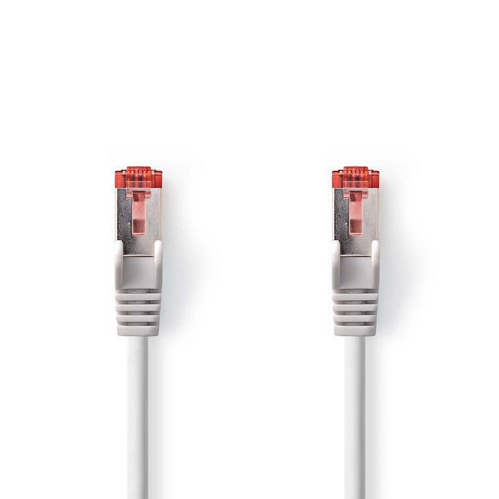 S/FTP kábel Cat6 RJ45 dugó - RJ45 dugó 1 m szürke, Nedis