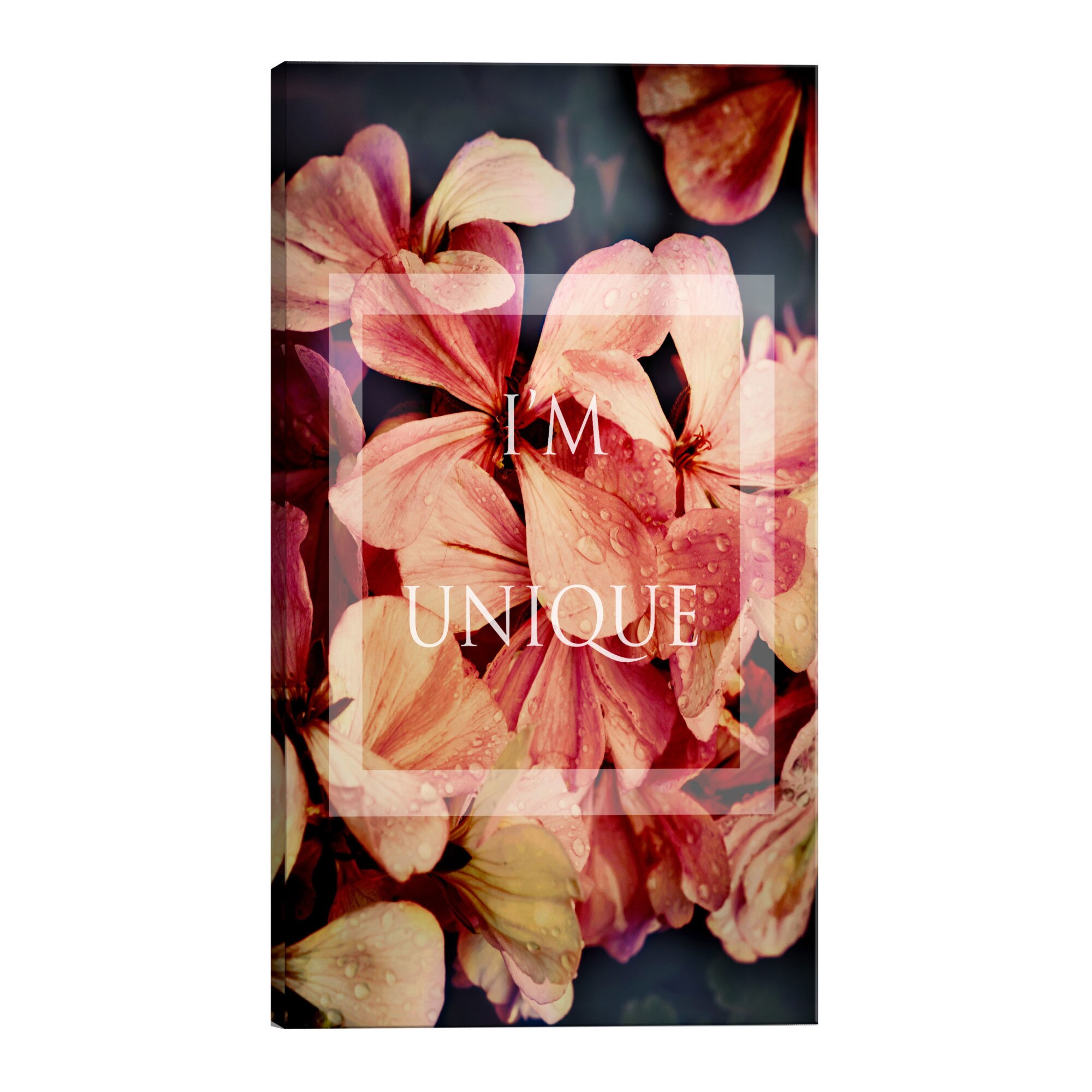 Tablou canvas - Sunt unic - 40 x 60 cm