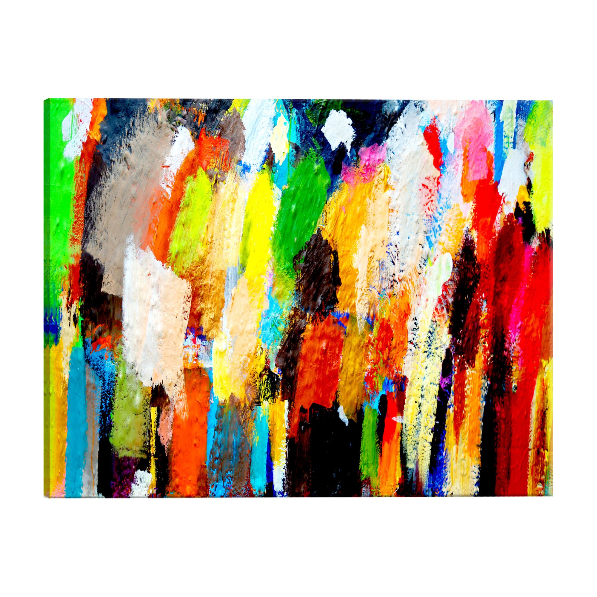 Tablou canvas - Variante colorate - 135 x 45 cm