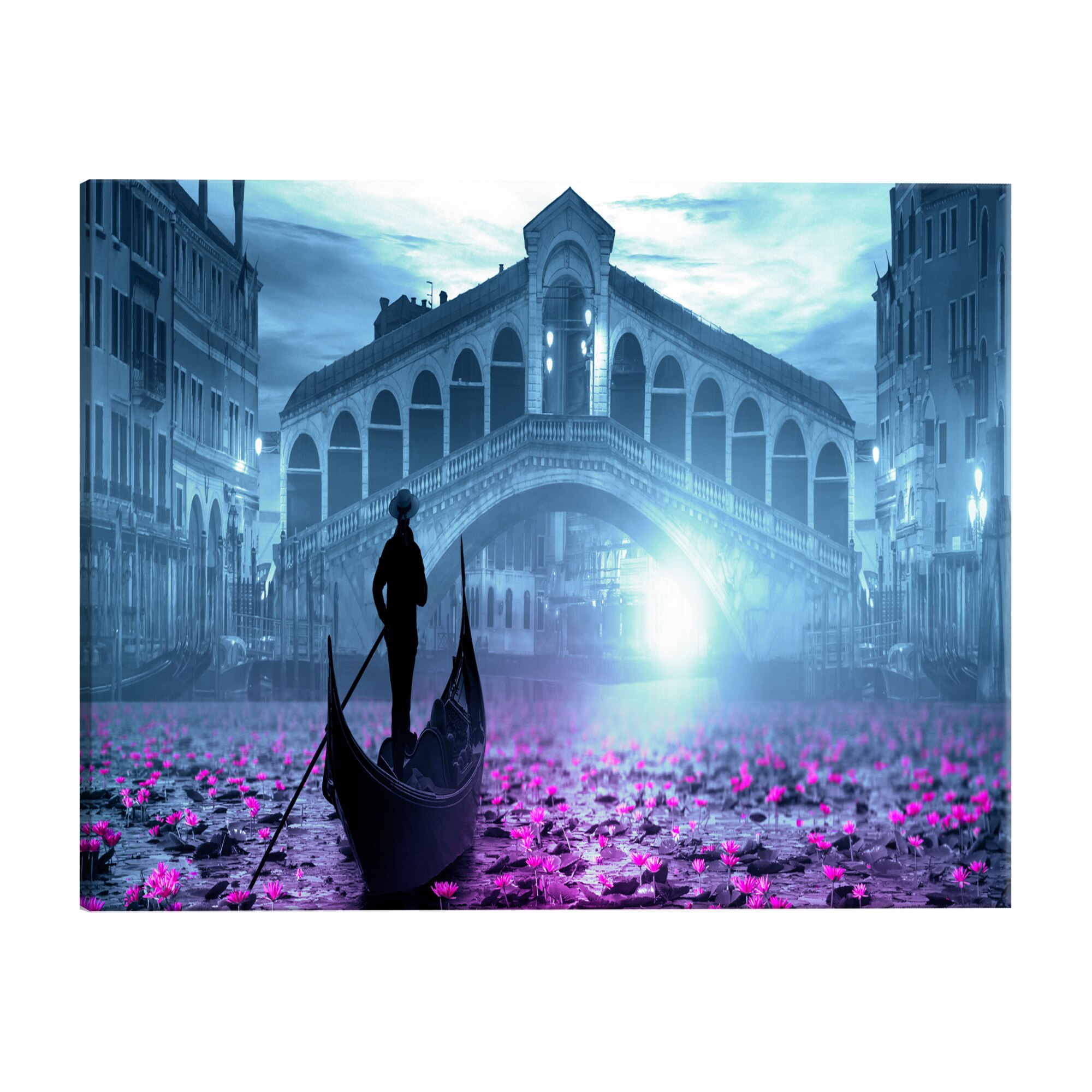 Tablou canvas - Venetia magica - 135x45 cm