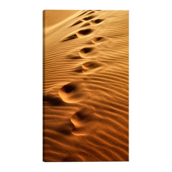 Tablou canvas - Urme pe nisip - 40 x 60 cm Tablou canvas - Urme pe nisip - 40 x 60 cm