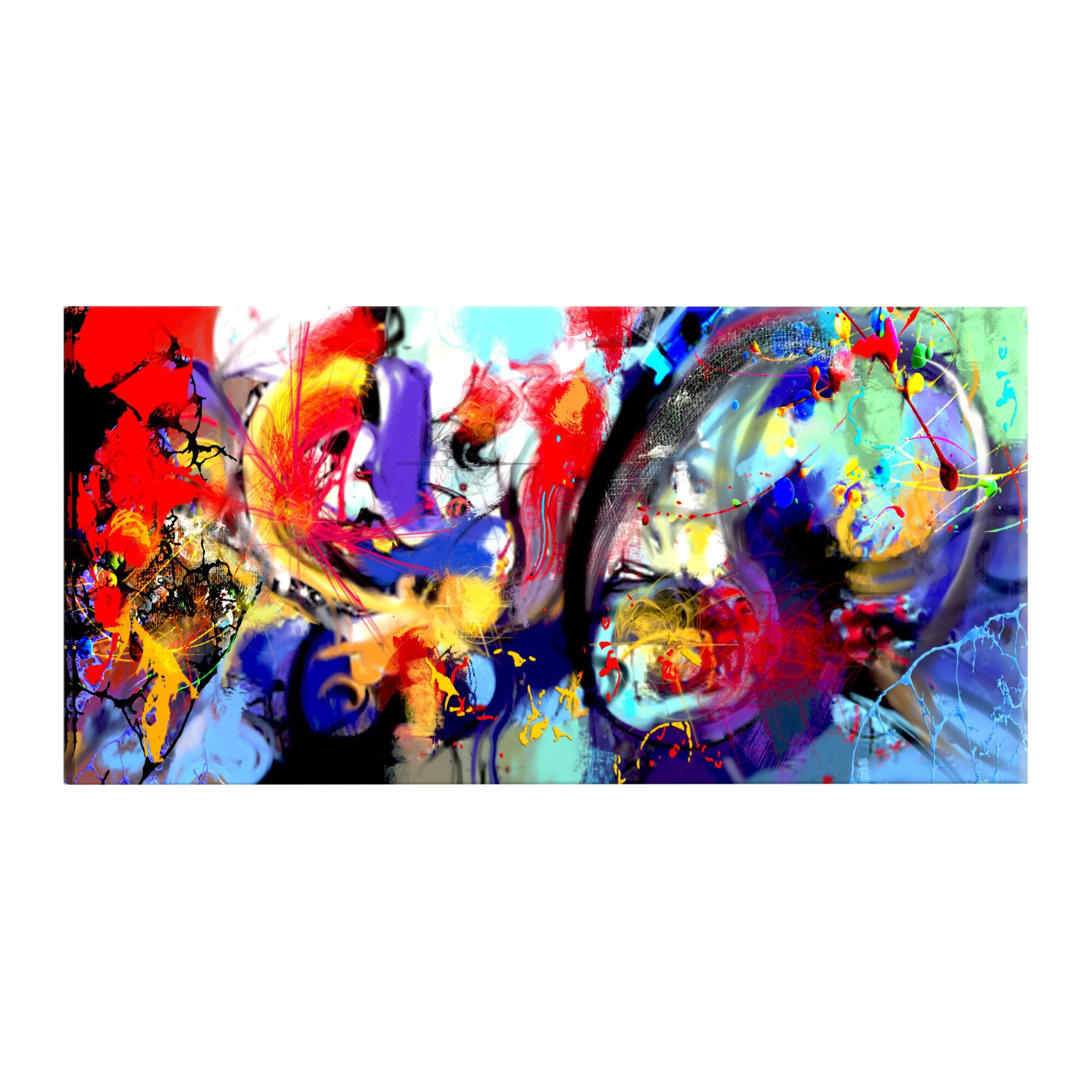 Tablou canvas - Imersiune colorata - 150 x 50 cm