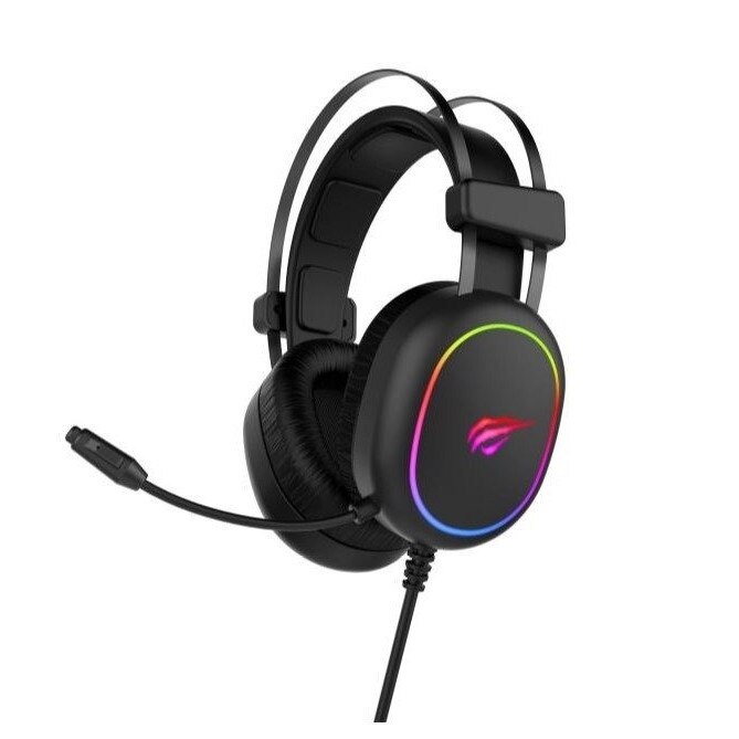 Casti Gaming Havit Gamenote H2016D, RGB, USB + 3.5mm
