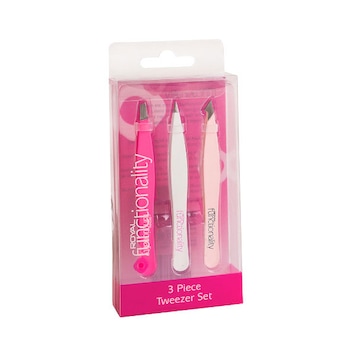 Set pentru stilizarea sprancenelor cu 3 pensete ROYAL Functionality Tweezer Set pentru stilizarea sprancenelor cu 3 pensete ROYAL Functionality Tweezer