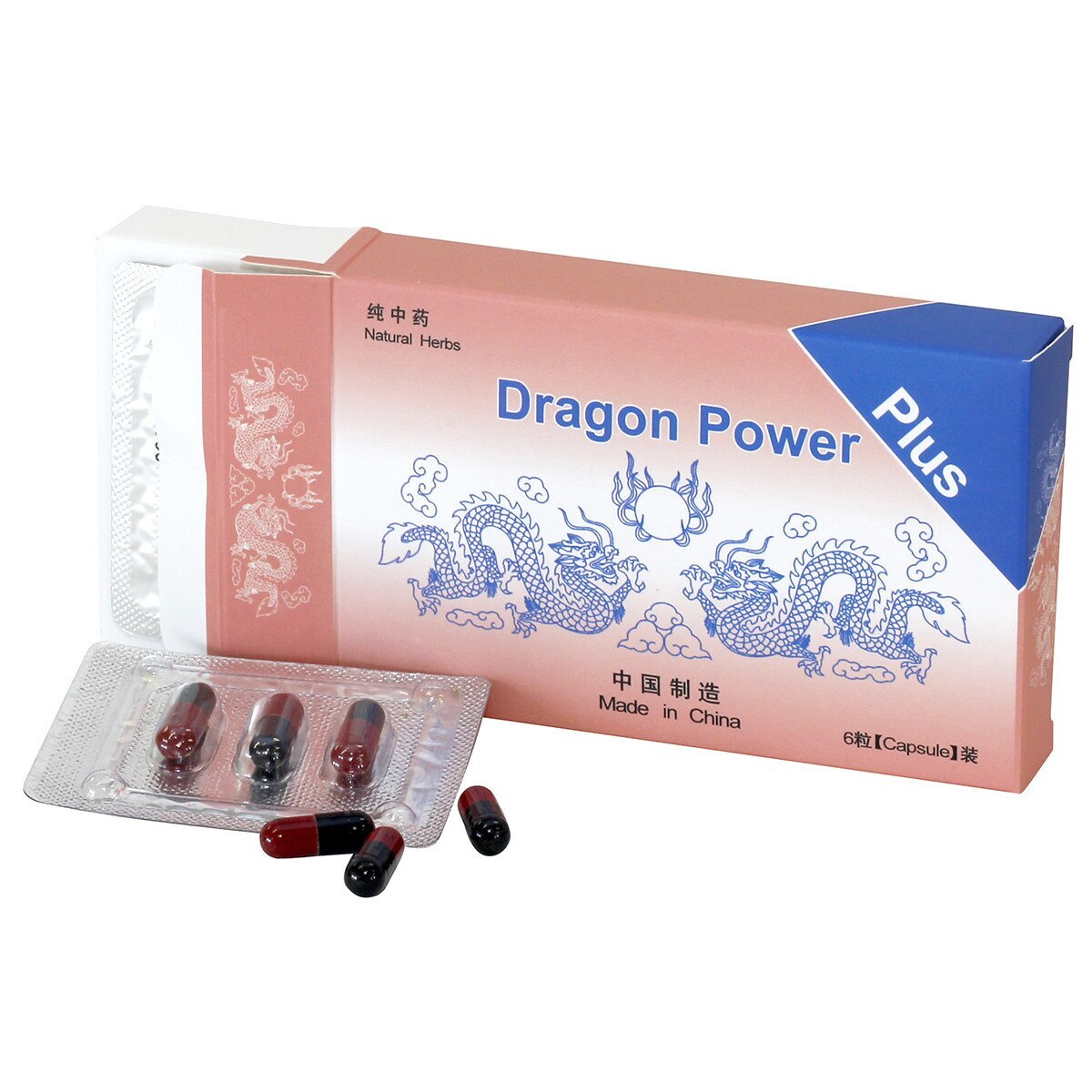 Suplimente pentru potenta, OCSO Dragon Power Plus, 6 capsule