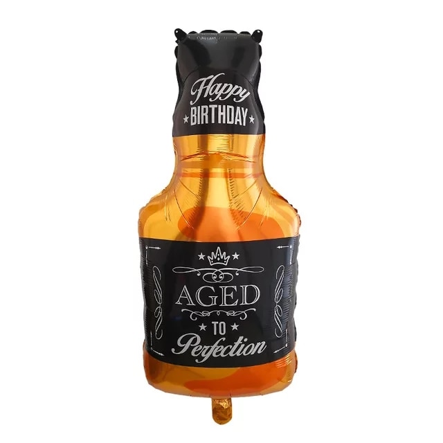 Balon folie Sticla de whisky, 90*45 cm