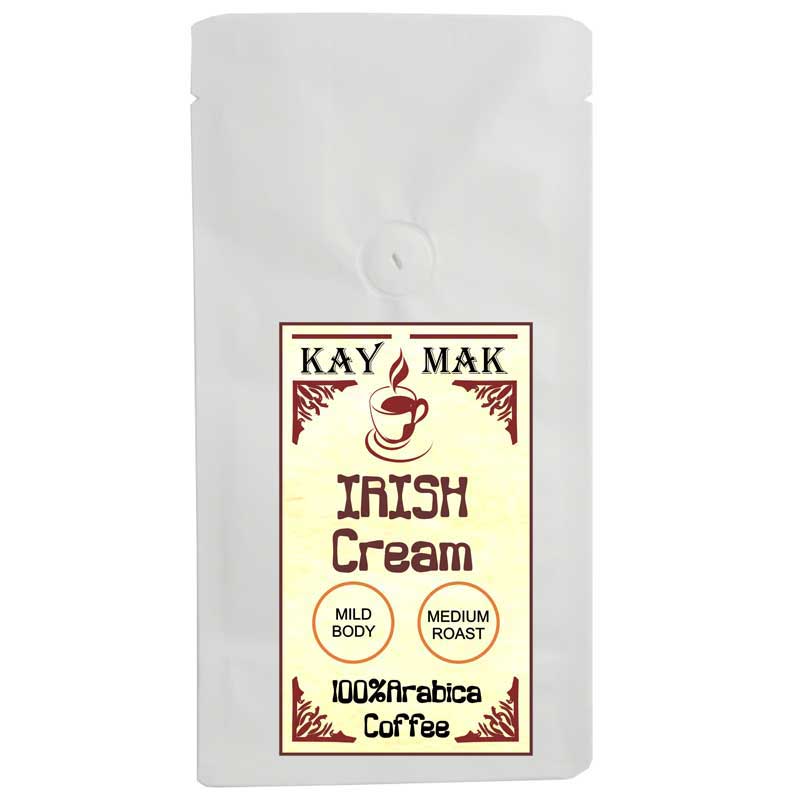 Cafea cu aroma de IRISH CREAM ,Macinata 100gr,Proaspat prajita,KAYMAK