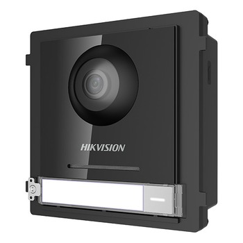 Modul Master pentru Interfonie modulara echipat cu camera video 2MP fisheye si un buton apel - HIKVISION Modul Master pentru Interfonie modulara echipat cu camera video 2MP fisheye si un buton apel - HIKVISION