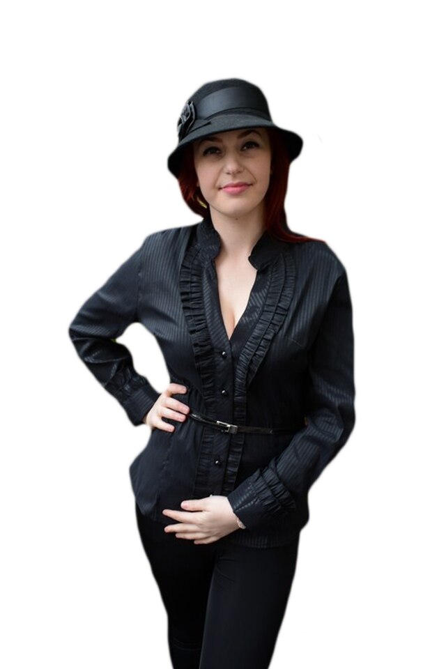 Camasa eleganta cu material cu aspect creponat, D&J Exclusive, Negru