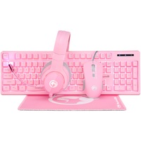Kit gaming Tastatura, Mouse, Casti si Mousepad Marvo CM418
