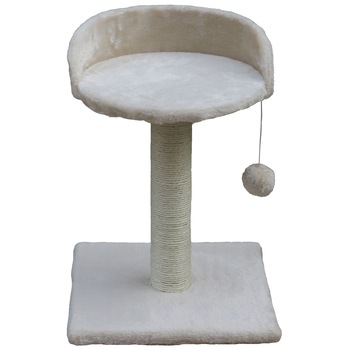 Ansamblu de joaca pentru pisici Mellow Coco, 33x33x46 cm, Crem Ansamblu de joaca pentru pisici Mellow Coco, 33x33x46 cm, Crem