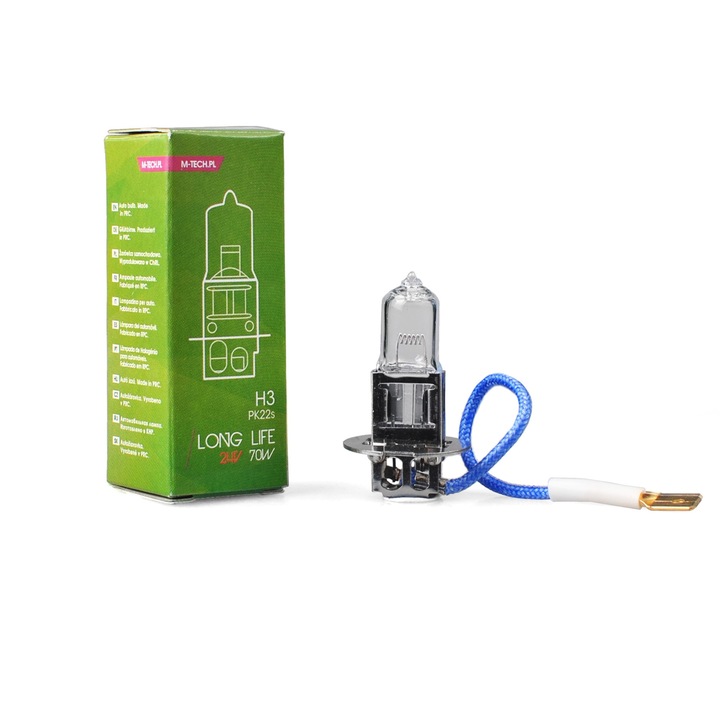 M-Tech C5W, SV8.5 36mm szofita halogén izzó 24V - 5W (10db)