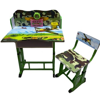 Set birou First Study KotaBaby Verde Multicolor Set birou First Study KotaBaby Verde Multicolor