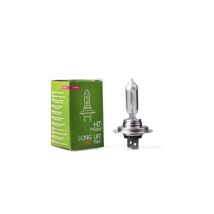M-Tech Powertec Long Life H7 halogén izzó 24V (1db)