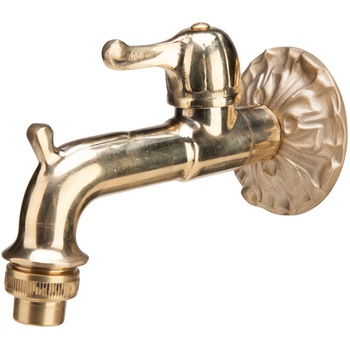 Robinet Dublu Serviciu Alama Antichizata cu Cap Armatura Ceramic Evotools filet 1/2 Robinet Dublu Serviciu Alama Antichizata cu Cap Armatura Ceramic Evotools filet 1/2