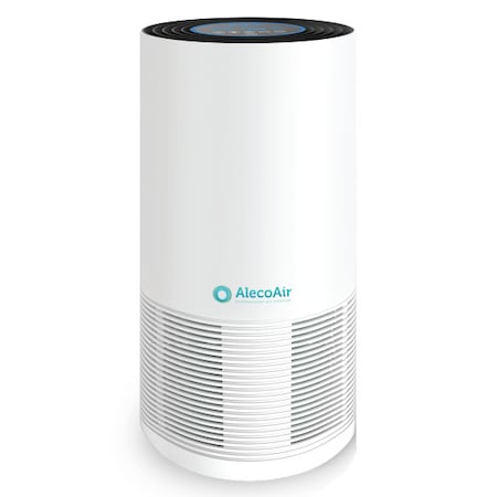 Purificator de aer AlecoAir P40 SMART, Wi-Fi, Lampa UV-C, TRUE HEPA si Carbune Activ, Functie Ionizare, Aplicatie
