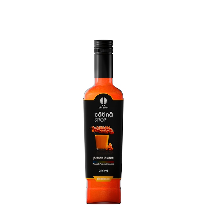 Sirop de catina presat la rece, Din Eden, 250ml