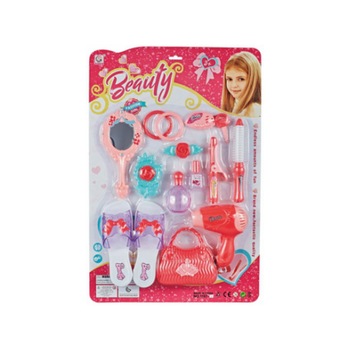 Set frumusete fetite,cu papuci ,poseta, 14 piese,multicolor,3 ani + Set frumusete fetite,cu papuci ,poseta, 14 piese,multicolor,3 ani +