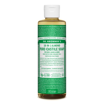 Sapun lichid de Castilia 18-in-1 Migdale, 240 ml - Dr.Bronner's Sapun lichid de Castilia 18-in-1 Migdale, 240 ml - Dr.Bronner's